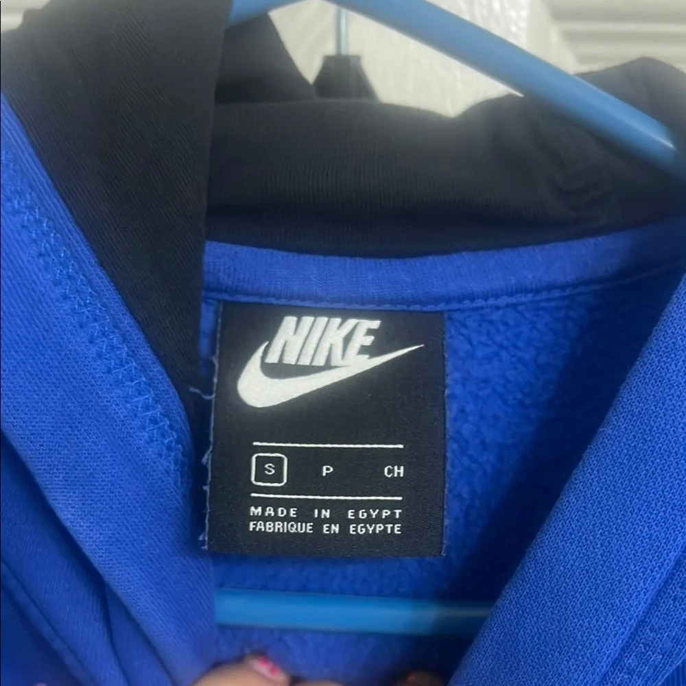 Nike Blue and Black Sweatshirt and sweat pants Just Do It 2 piece sweatsuit - Picture 4 of 11